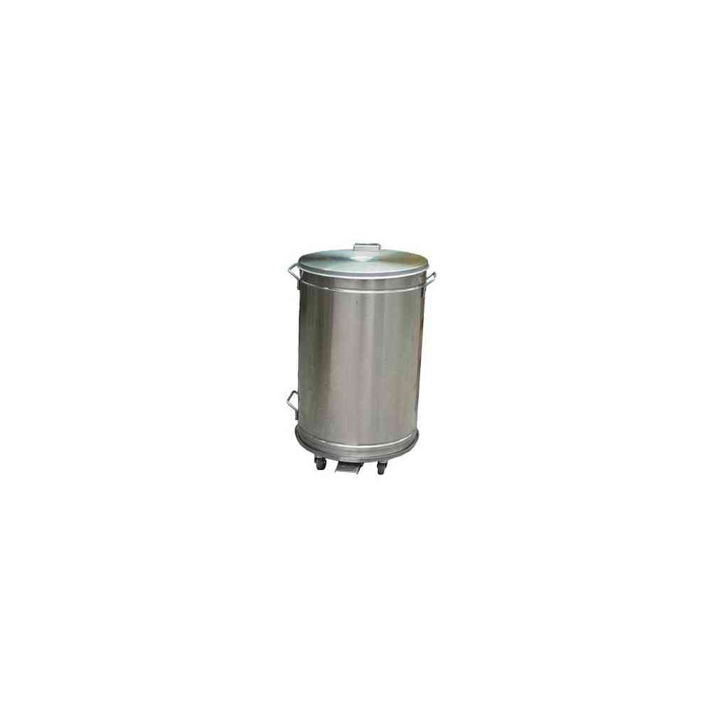 STAINLESS STEEL WASTE COLLECTION BY PEDAL LT 90