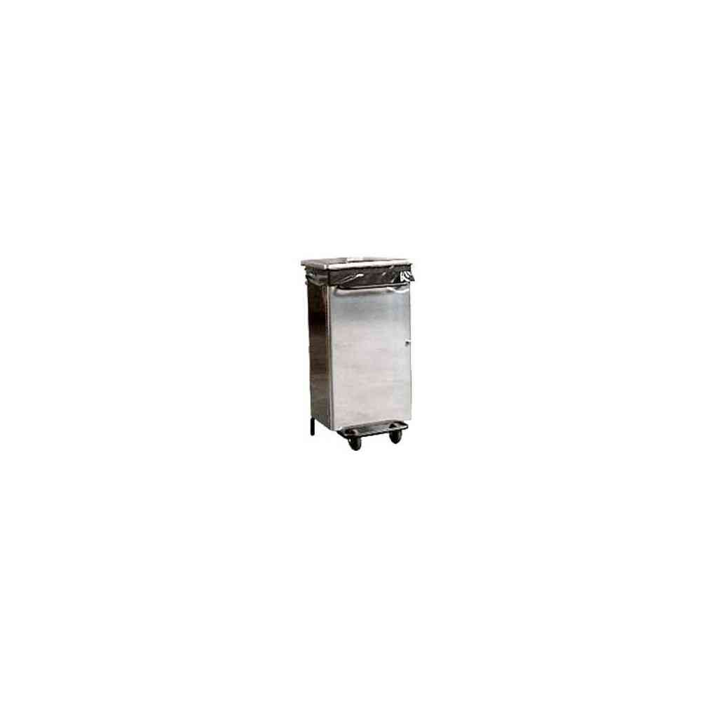 RACCOGLI RIFIUTI RETTANGOLARE INOX LT 90 RACCOGLI RIFIUTI RETTANGOLARE INOX LT 90