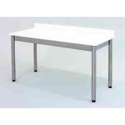 DETACHABLE TABLE WITH POLYETHYLENE TOP WITH UPSTAND