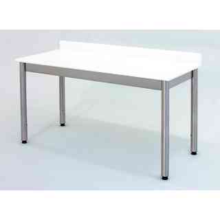 p600 removable table with polyethylene top w / backsplash