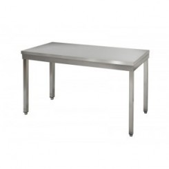 TAVOLO SMONTABILE  P600 GAMBA QUADRA INOX S/ALZATINA