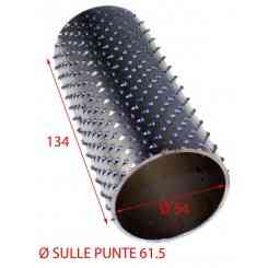 ROLLER GRATER DIM 61.5X134 ALUMINUM