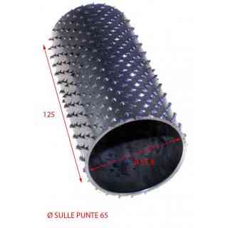 65 x 125 stainless steel grater roller