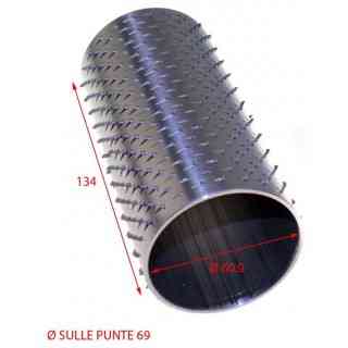 stainless steel 69 x 134 grater roller