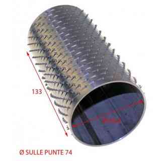 74 x 133 stainless steel grater roller