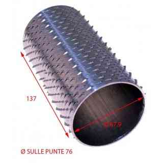 stainless steel 76 x 138 grater roller