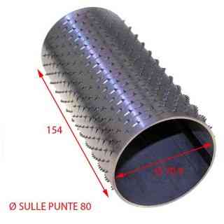 stainless steel 79 x 154 grater roller