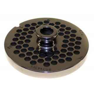 STAINLESS STEEL PLATE FOR MEAT MINCER MOD. 12 HOLE 6mm