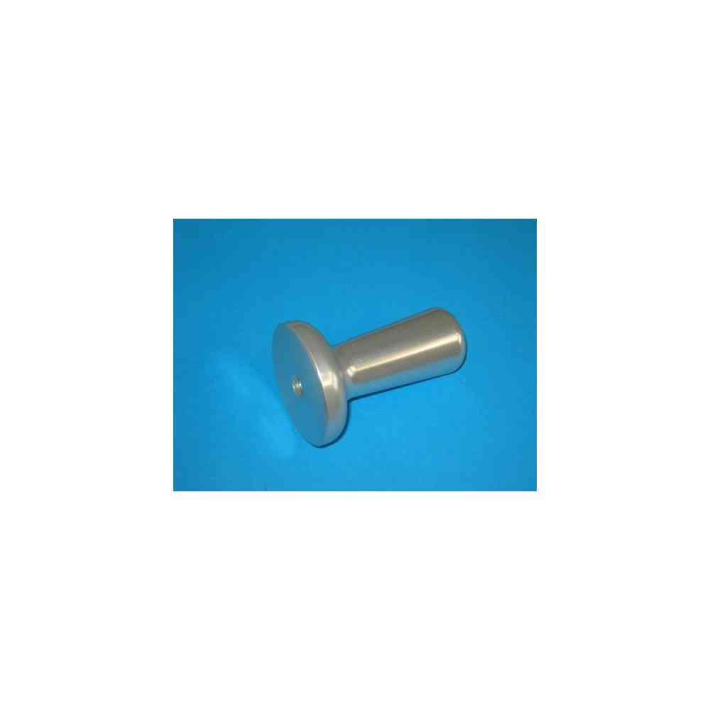 GRIP PRESSING KNOB WITH SILVER FLANGE MOD. 195/22/25/275 SILVER GRIP PRESSING KNOB WITH SILVER FLANGE MOD. 195/22/25/275 SILVER