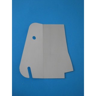 stainless steel slice deflector mod. g-350/370 kelly