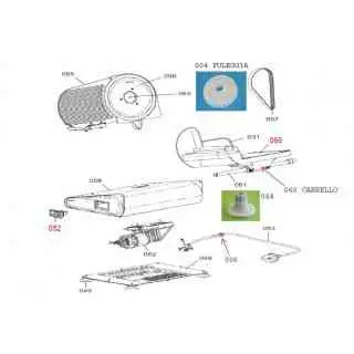 (063) AUSONIA BLADE CLOSING SCREW 220