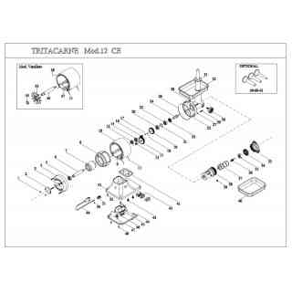 (8) STATORE V230/50Hz 4 POLI