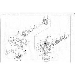  (8) HOUSING MOTOR GRATER 8G / 07