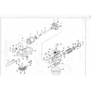 (8) carcassa motore grattugia 8g/07