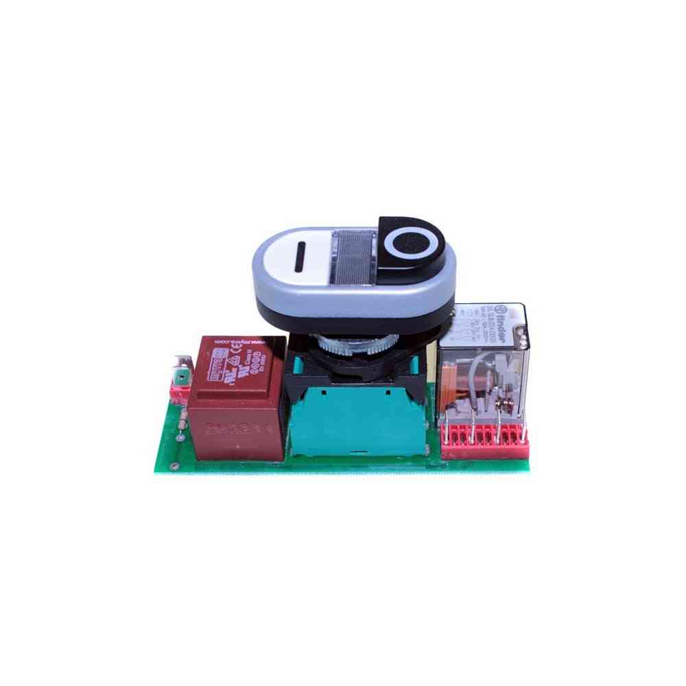SCHEDA 230V MOD T99 CON PULSANTE E TRASFORMATORE MONTATO SCHEDA 230V MOD T99 CON PULSANTE E TRASFORMATORE MONTATO