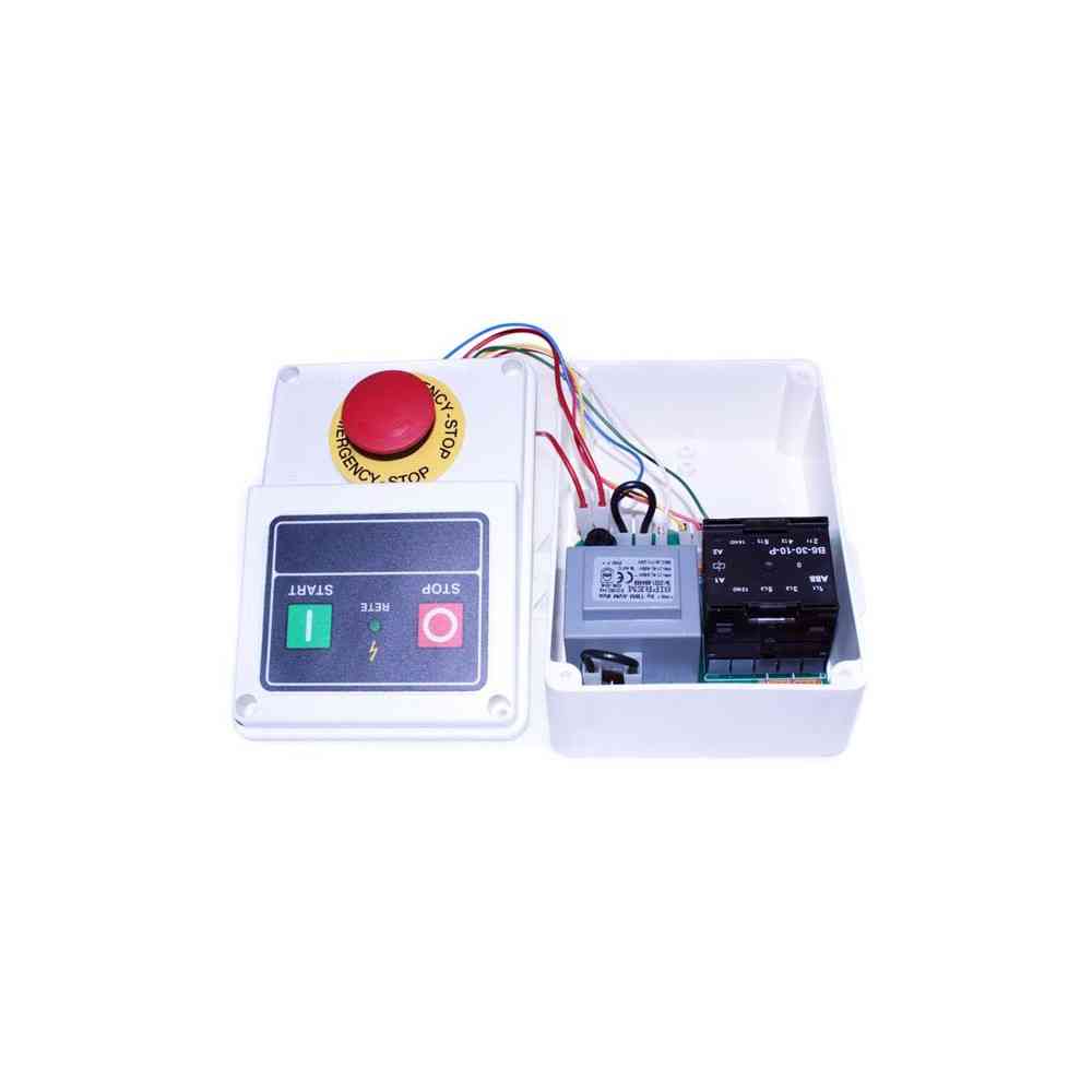 SCHEDA 220/380 MAX 3HP CON PULSANTE MARCIA/ARRESTO E PULSANTE A FUNGO SCHEDA 220/380 MAX 3HP CON PULSANTE MARCIA/ARRESTO E PULSANTE A FUNGO