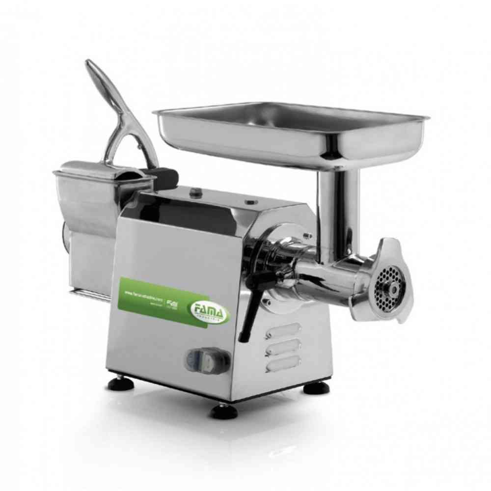 TRITACARNE GRATTUGIA UNIKO TGIK12 Carenato Acciaio Inox monofase TRITACARNE GRATTUGIA UNIKO TGIK12 Carenato Acciaio Inox monofase