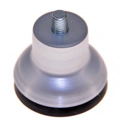 SUCTION CUP FOOT D.8 mm WITH COVER. ALUMINUM