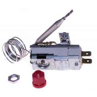 termostato sicurezza 230° 230v 16a bulbo ø 6x83  lunghezza capillare 600 mm