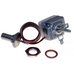 SINGLE PHASE ADJUSTABLE THERMOSTAT. BUTTON TEMP. 70-180¦ C