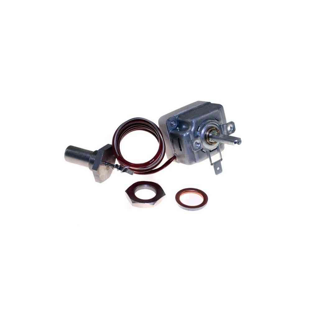 SINGLE PHASE ADJUSTABLE THERMOSTAT. BUTTON TEMP. 70-180¦ C SINGLE PHASE ADJUSTABLE THERMOSTAT. BUTTON TEMP. 70-180¦ C