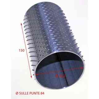 rullo per grattugia 84x150 in acciaio inox