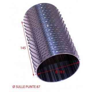 rullo per grattugia 87 x 145 in acciaio inox