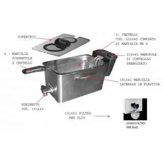 resistance group for fry fryer 4l / n