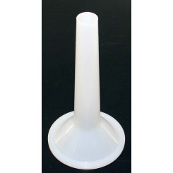 PLASTIC FUNNEL FOR MEAT MINCER MODEL 12 EXIT DIAMETER 15MM FOR BAGGING