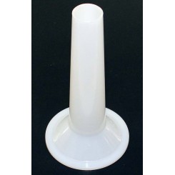 PLASTIC FUNNEL FOR MEAT MINCER MODEL 12 OUTLET DIAMETER 20MM FOR BAGGING