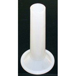 PLASTIC FUNNEL FOR MEAT MINCER MODEL 12 OUTPUT DIAMETER 25MM FOR BAGGING