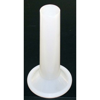 PLASTIC FUNNEL FOR MEAT MINCER MODEL 12 OUTPUT DIAMETER 25MM FOR BAGGING