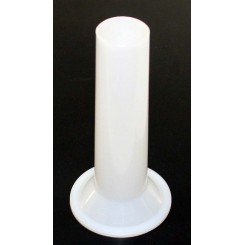 PLASTIC FUNNEL FOR MEAT MINCER MODEL 12 OUTPUT DIAMETER 30MM FOR BAGGING