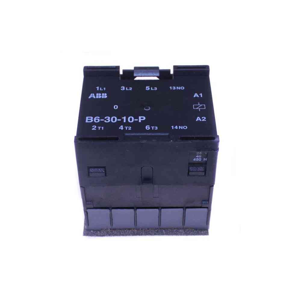 CONTACTOR ABB B6-30-10-P 24V COIL CONTACTOR ABB B6-30-10-P 24V COIL