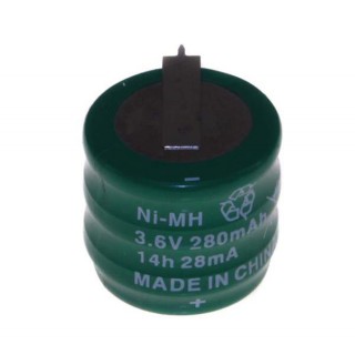 3.6v 300ma buffer battery