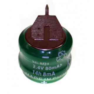 batteria tampone 2.4v 60mah 3 piedini