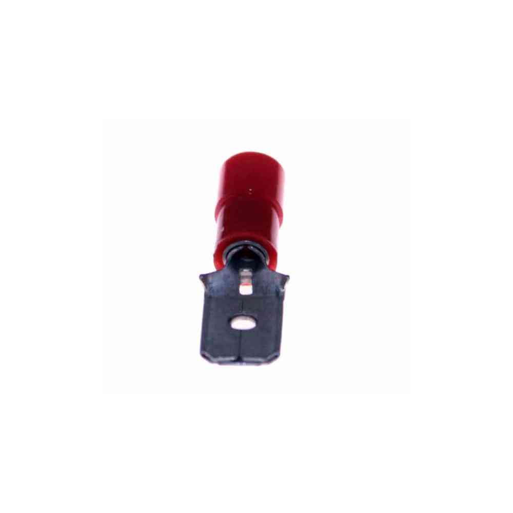 FASTON CAPOCORDA MASCHIO ROSSO 6.5 mm 50 PEZZI