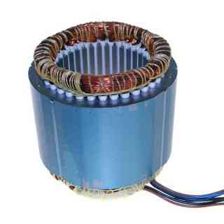 stator winding pack c80 / 80 lamellar height 80mm 230 volt rpm 1400 watt 385 cl.f external diameter ø 125mm