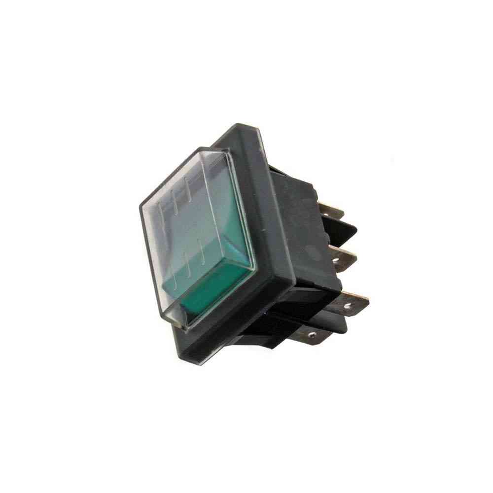 DEVIATORE BIPOLARE LUMINOSO VERDE 250 PIU CAPPUCCIO DEVIATORE BIPOLARE LUMINOSO VERDE 250 PIU CAPPUCCIO