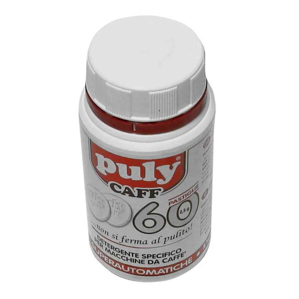 TIN OF 60 PODS PULY CAF SPECIFIC DETERGENT FOR COFFEE MACHINE