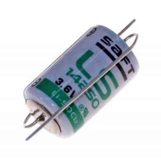 3.6v lithium battery with non-rechargeable terminals