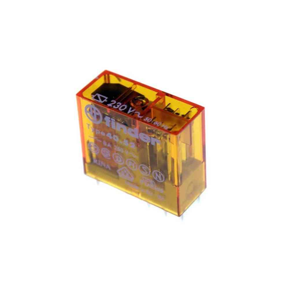 RELE' COMMUTATORE FINDER 40.52 BOBINA 220 V CONTATTO 5A RELE' COMMUTATORE FINDER 40.52 BOBINA 220 V CONTATTO 5A