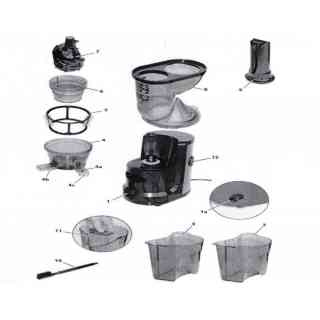 Kit Sostituzione Lama Ghiaccio E Guarnizione Per Frullatore Braun MX2050 – Diametro 80mm, Compatibile 732231094
