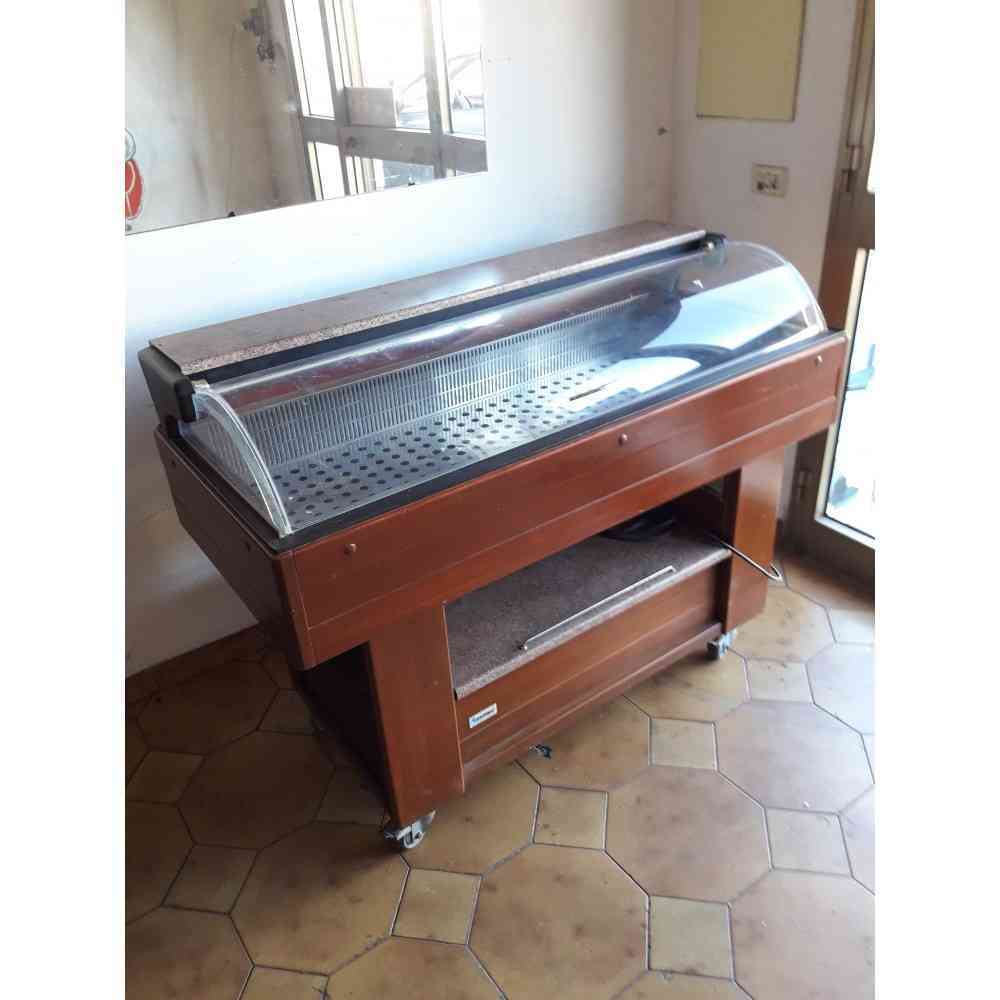 VETRINA REFRIGERATA CARNE E PESCE LUCE INTERNA USATA VETRINA REFRIGERATA CARNE E PESCE LUCE INTERNA USATA