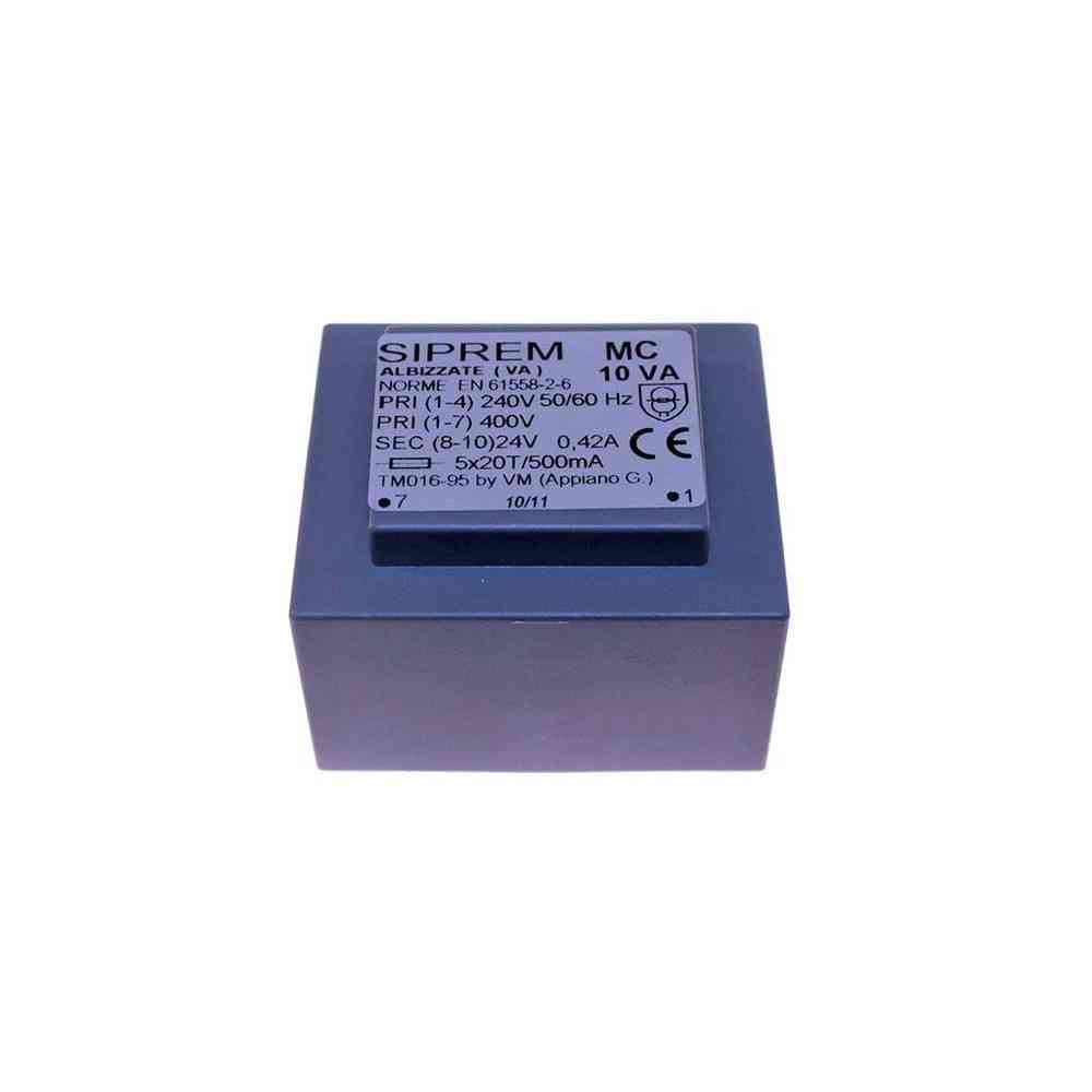 trasformatore tipo tbm mc 220-380-24 10va trasformatore tipo tbm mc 220-380-24 10va