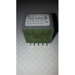 TRANSFORMER 400 V 24 V 2.4VA TH004-616