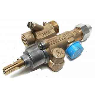 gas tap type pel mod. 22s / o inlet ø m20x1.5 outlet ø m20x1.5 att.thermocouple m9x1 ø pin 10x8