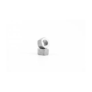 chromed nut is threaded 1/4 "height 6 mm pack of 3 pieces