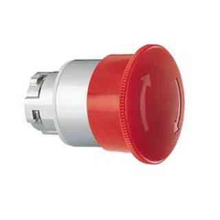 mushroom pushbutton with reset stop function nc ø 22 brand giovenzana