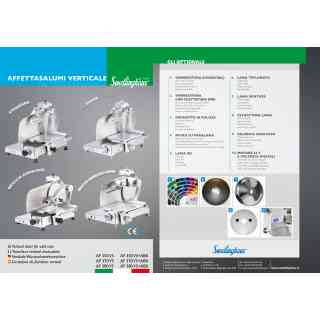 affettasalumi verticale swedlinghaus  lama 350 modello af 350vs